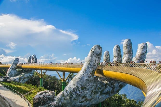 golden bridge - Travel From Hoi An to Bana Hills