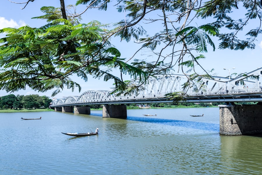 Perfume River in Hue